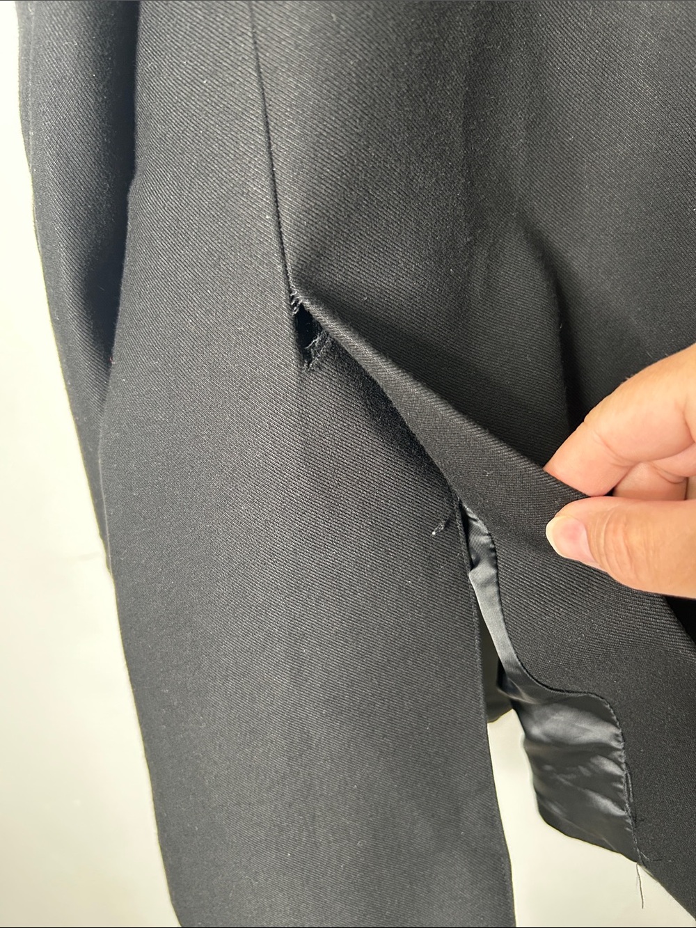 The Frankie Shop Black Oversized BEO Blazer Size XL - Picture 14 of 15